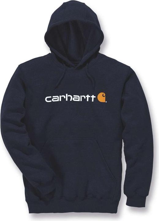 Carhartt Signature Logo Hooded Sweatshirt (M)