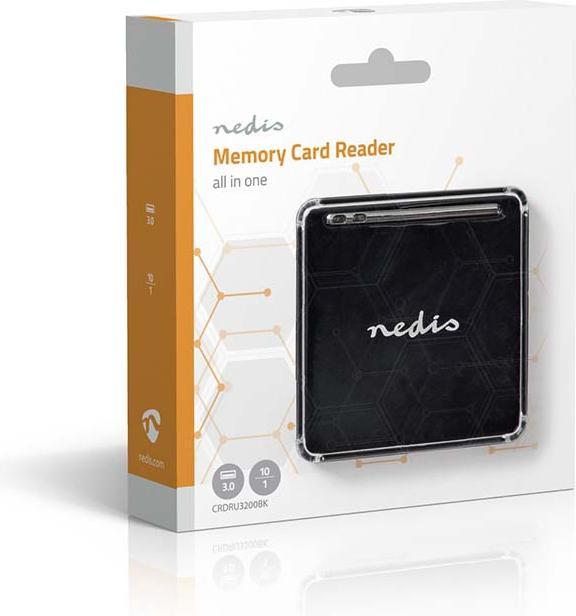 Produktbild Nedis Kartenleser All-in-One USB 3.0 5 Gbit/s (USB 3.0)