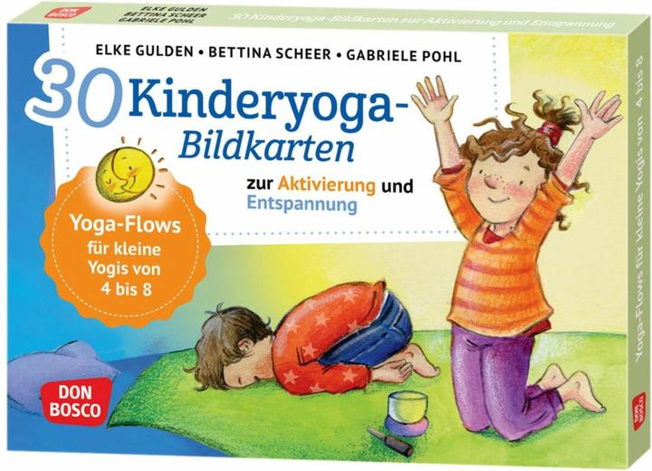 Gulden:30 Kinderyoga-Bildkarten zur Akt (Deutsch, Bettina Scheer, Elke Gulden, Gabriele Pohl, 2023)