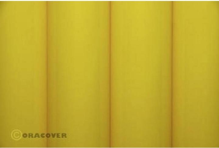 Actual product image Oracover Iron-on foil, cadmium yellow