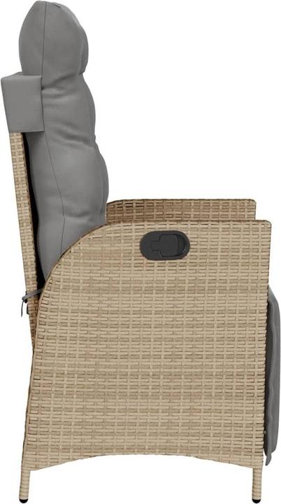 Produktbild vidaXL Gartensessel verstellbar