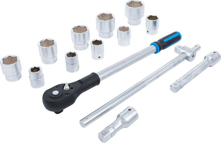 Produktbild BGS Steckschlüssel-Satz (22 mm, 24 mm, 27 mm, 30 mm, 32 mm, 36 mm, 38 mm, 41 mm, 46 mm, 50 mm)