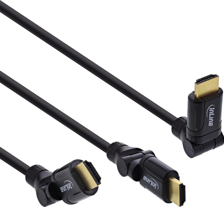 Produktbild InLine HDMI (Typ A) — HDMI (Typ A) (0.50 m)
