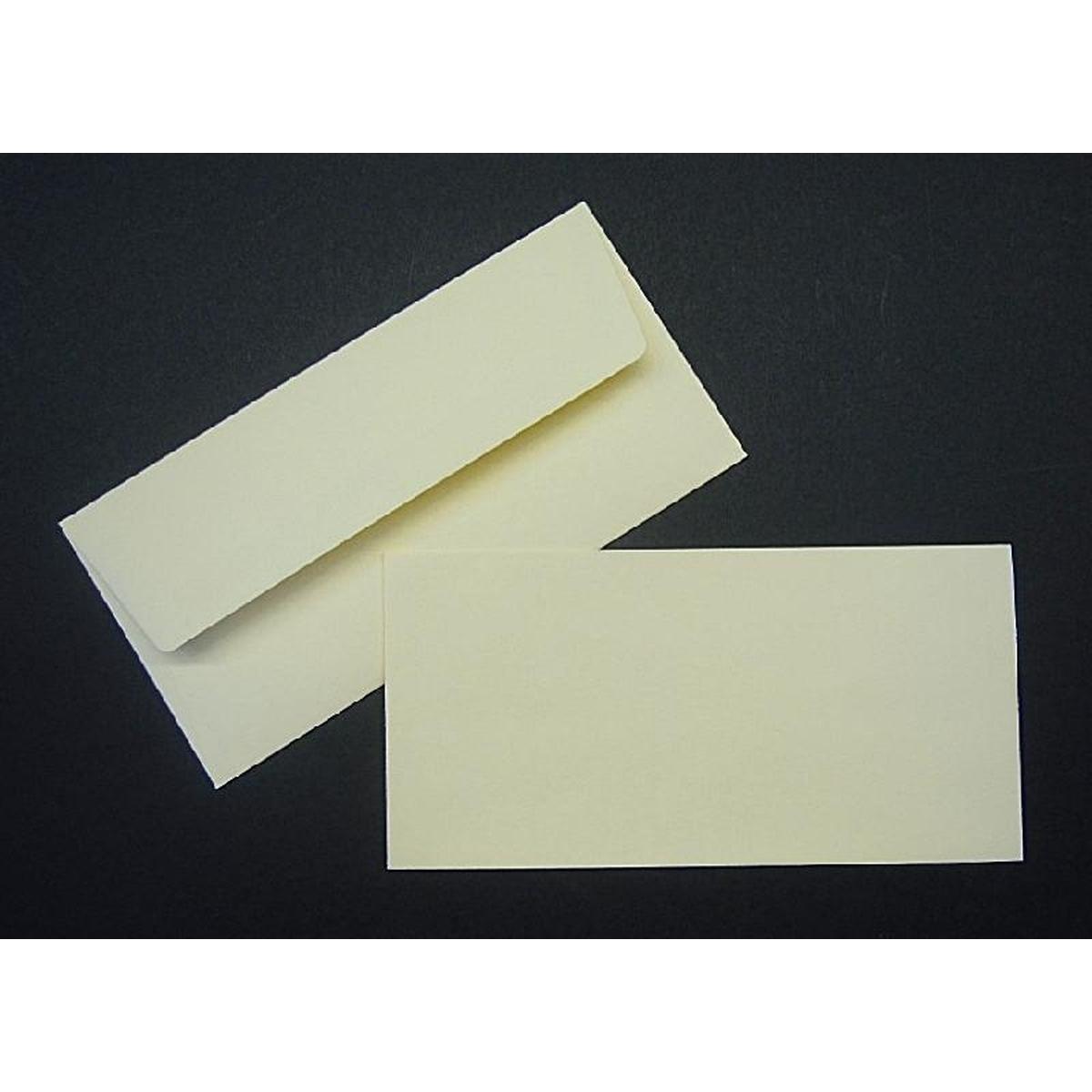 Thumbnail - Blanke, Briefumschlag, Briefumschläge DINlang 100g/qm gummiert VE=100 Stück chamois (110 x 220 mm, 100 x)