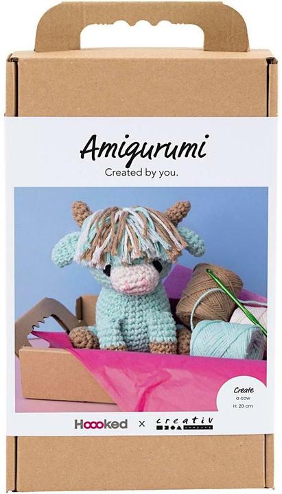 Creativ Company Bastelset Amigurumi, Kuh