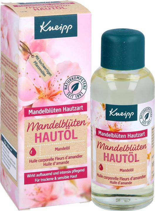 Kneipp Huile pour la peau à la fleur d'amandier (Huile pour le corps, 100 ml)