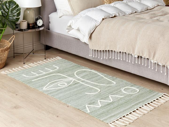 Produktbild Beliani Teppich Hellgrau 80 x 150 cm YAVU (80 x 150 cm)