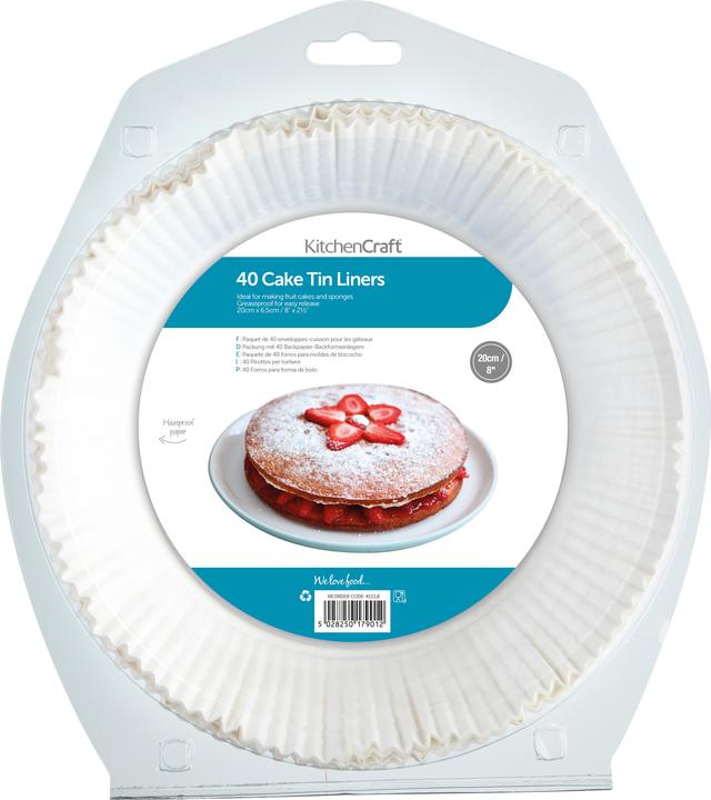 Actual product image Kitchen Craft Cake tin liners