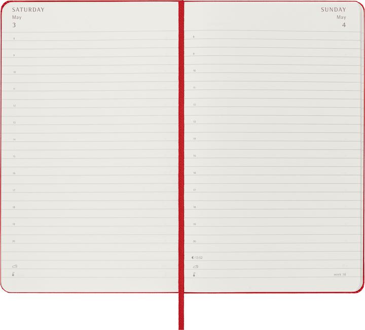 Image du produit Moleskine Tageskalender (A5, Anglais)
