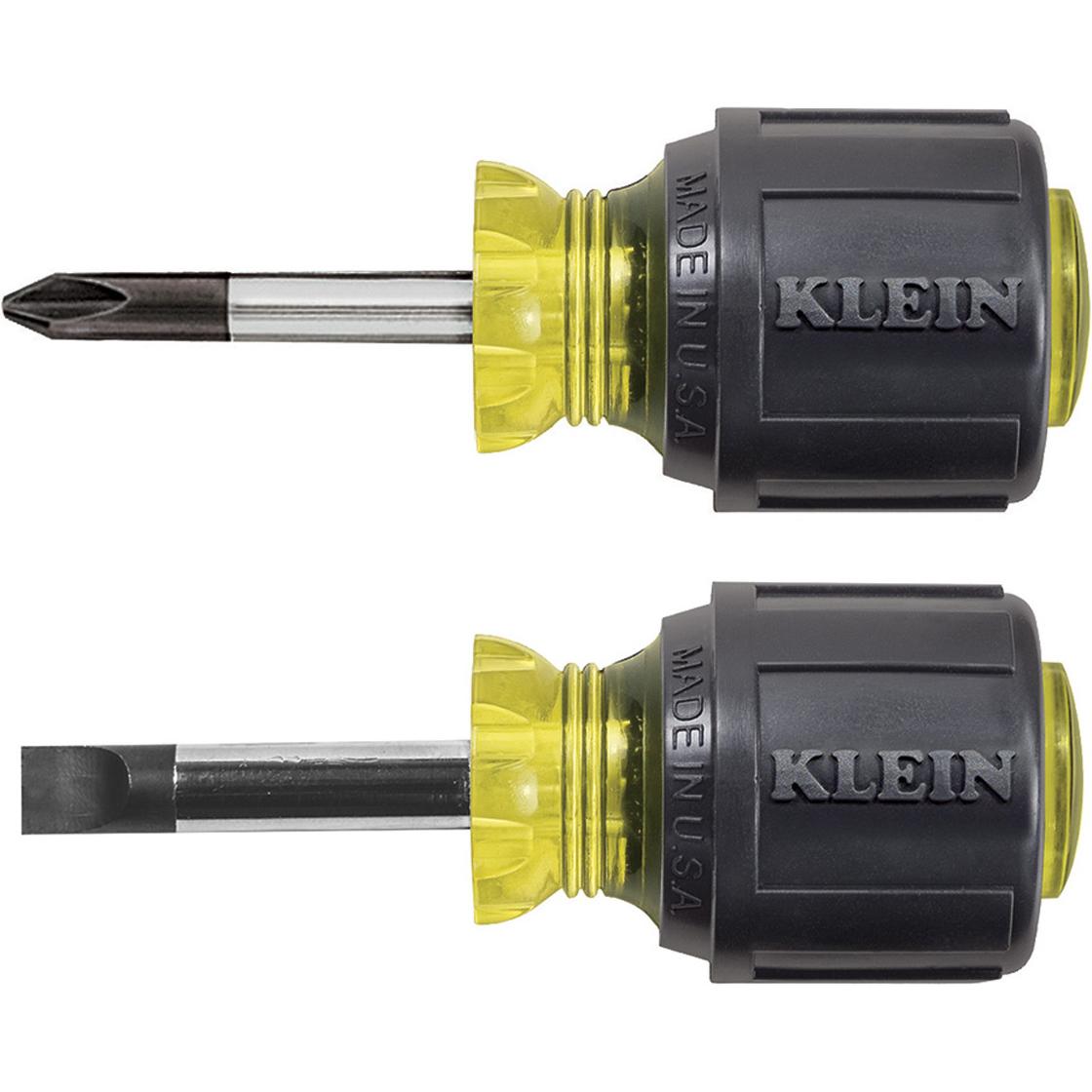 Klein Tools, Schraubenzieher, 85071 Schraubendreher, 2-teiliges Set (Phillipps-Kreuzschlitz (PH), Schlitz)