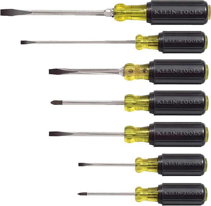 Actual product image Klein Tools 85076 Screwdriver, 7-piece set