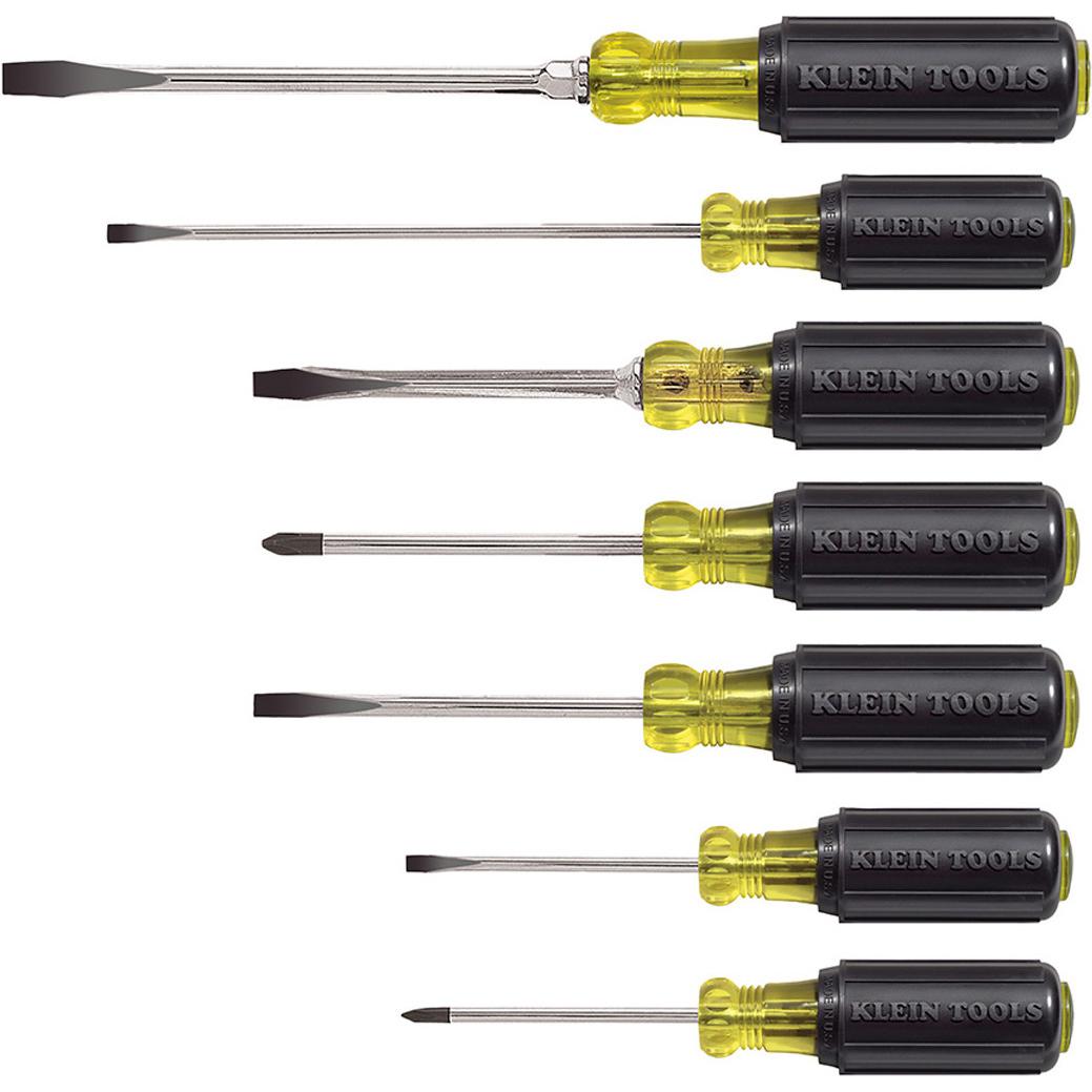 Klein Tools, Schraubenzieher, 85076 Schraubendreher, 7-teiliges Set