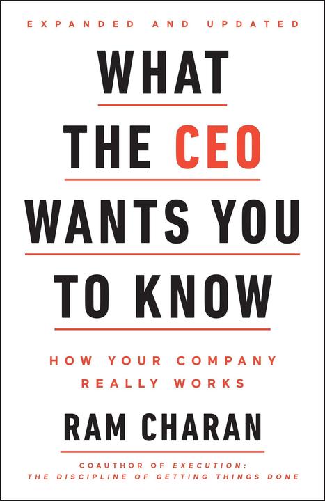 Produktbild What the CEO Wants You To Know (Englisch, Ram Charan, 2017)