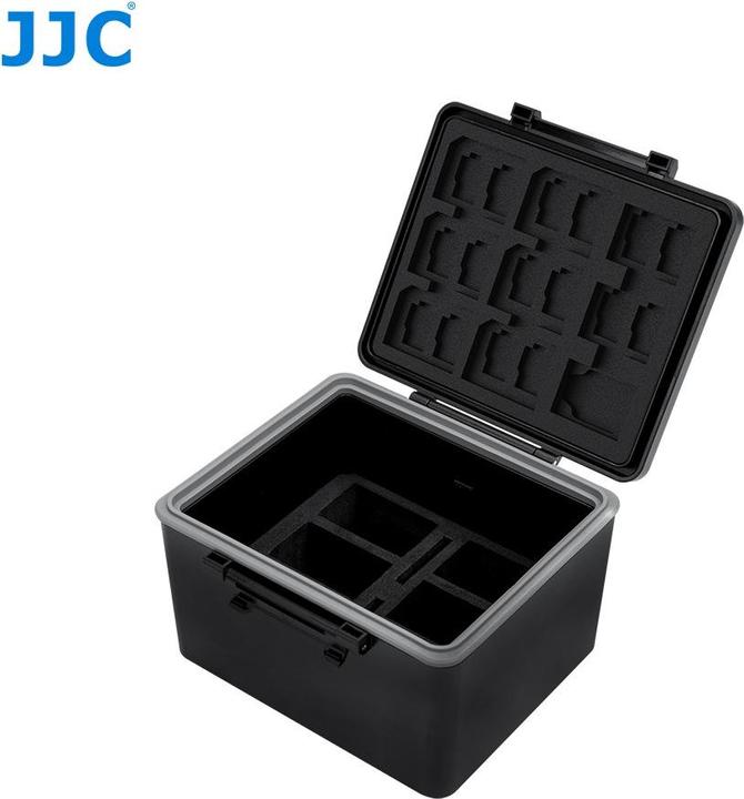 Produktbild JJC JBC BAT6 Plastic Storage Case