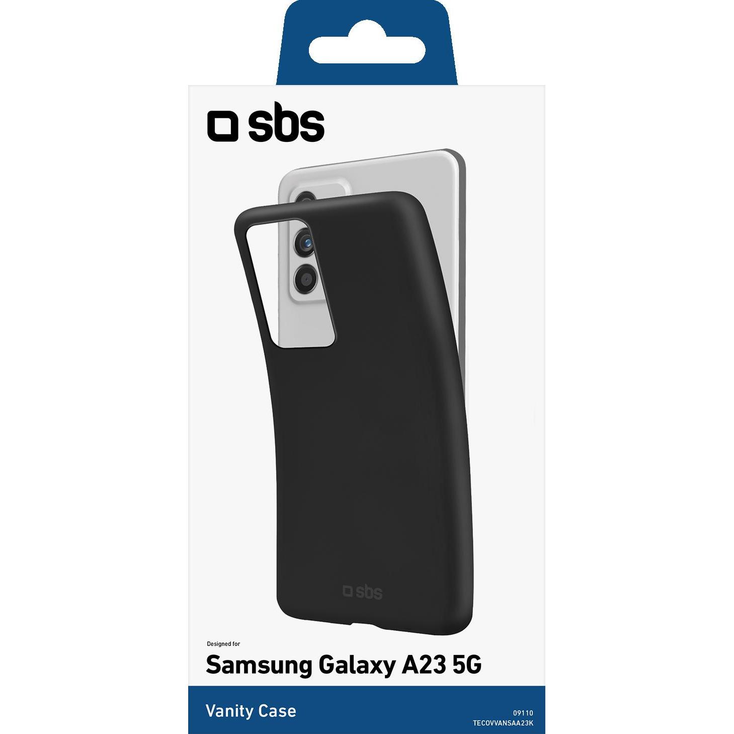 Thumbnail - SBS Vanity Cover Galaxy A23 5G schwarz (Samsung Galaxy A23 5G), Smartphone Hülle, Schwarz