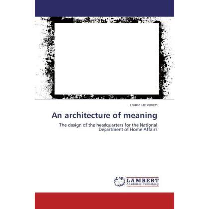 An architecture of meaning, Fachbücher