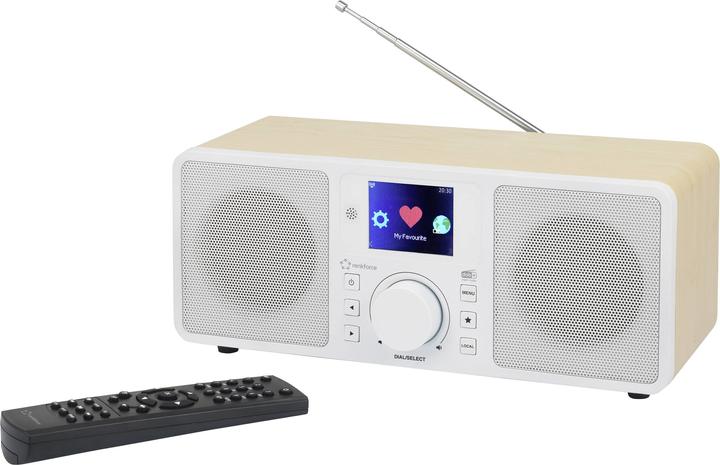 Actual product image Renkforce RF-IRDAB-RETRO1 (DAB+, FM, Bluetooth, Wi-Fi)