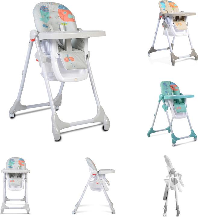 Moni Cangaroo high chair Kimchi, foldable (Highchair)