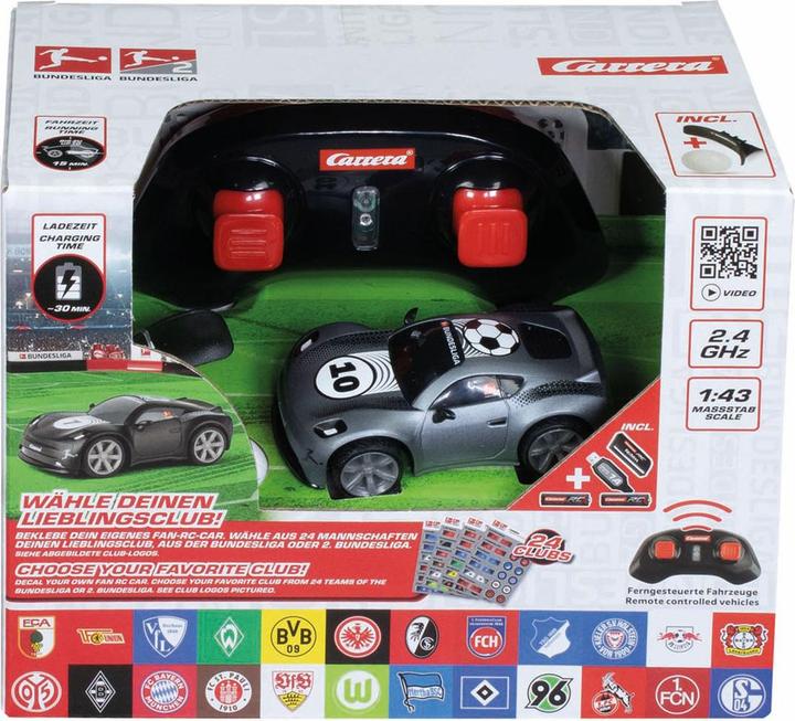 Actual product image Carrera 2,4GHz Mini RC grey - Bundesliga