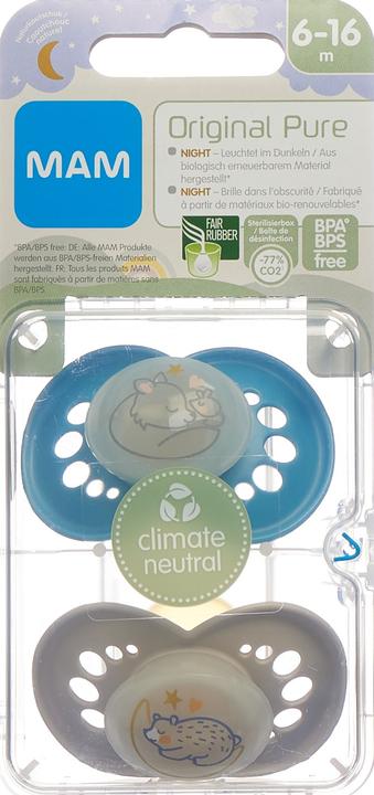 Actual product image MAM Original Night (2x, 6 - 16 Months)