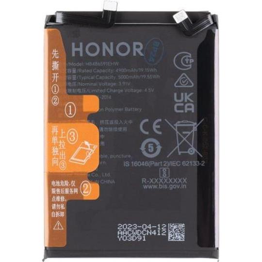Honor HB486591EHW Battery 5000mAh Li-Pol (Service Pack), Smartphone Akku