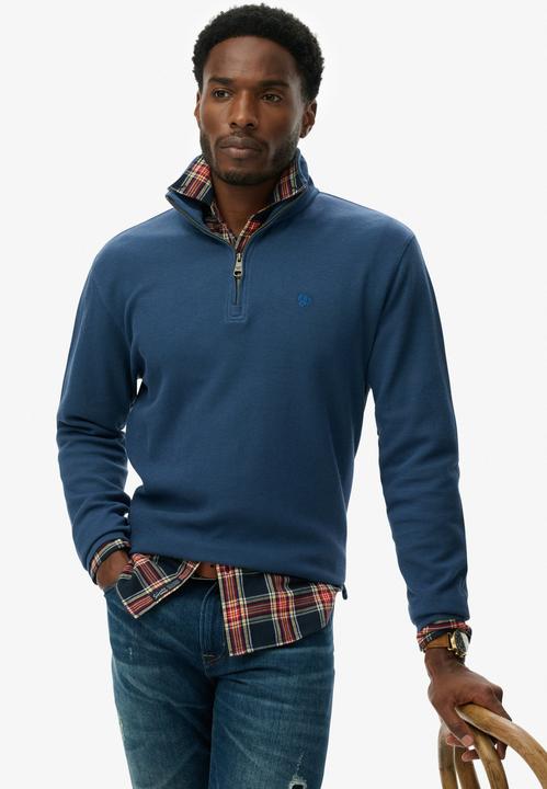 Image du produit Superdry Pull côtelé à col zippé (M)