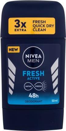 Produktbild NIVEA Solid deodorant Fresh Active 50 ml (Stick)