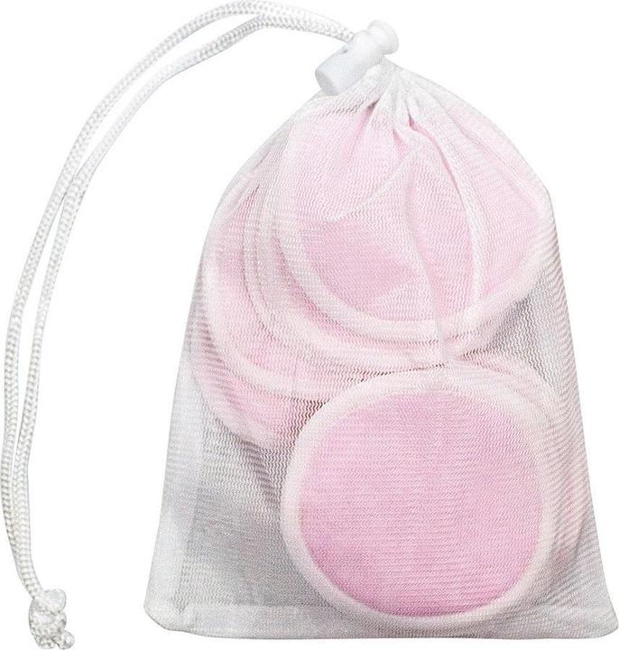 Produktbild JTI 16x wiederverwendbare Make-up-Pads - Rosa (Make-Up Entferner)