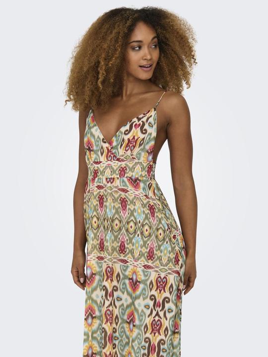 Image du produit Only Coupe normale Col en V Robe midi (M)
