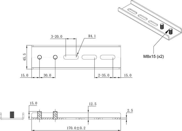 Produktbild Multibrackets VESA Adapter Kit, 400x600 zu Stand 4627 (Adapter- / Montageplatten)