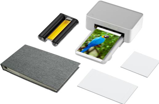 Actual product image Xiaomi Tragbarer Fotodrucker 1S | Tragbarer Drucker | 313 x 512dpi, 50 x 76mm (Colour)