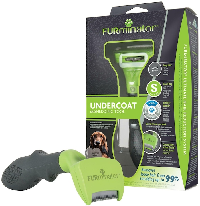 Actual product image FURminator fur cleaner for long-haired dogs - S (Dog)