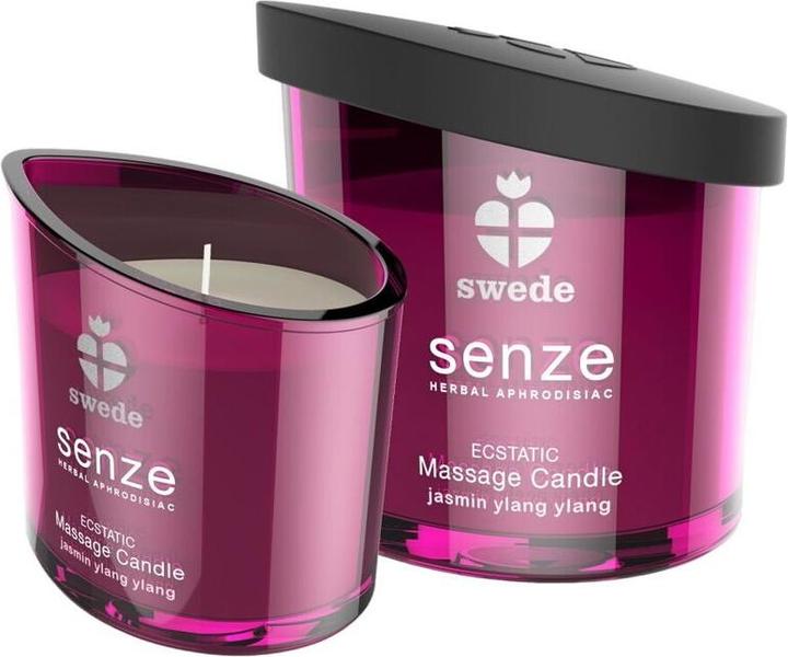 Actual product image Swede Senze Ecstatic Massage Candle Jasmine Ylang Ylang 150 ml (150 ml)