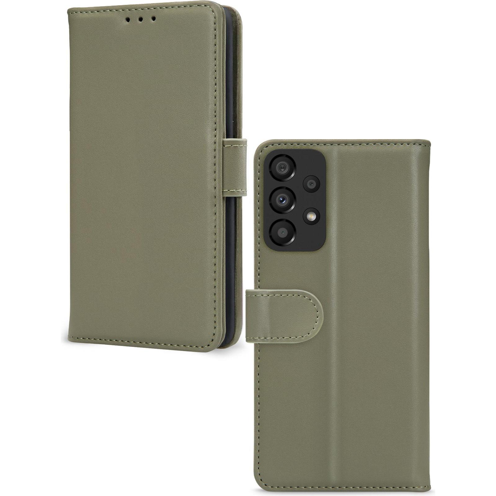 Mobilize Premium Gelly Wallet (Samsung Galaxy A33 5G), Smartphone Hülle, Grün