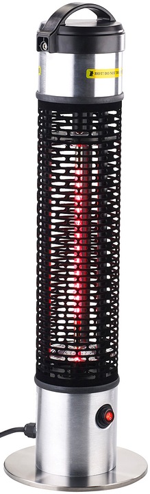 Produktbild Semptec Wetterfester 360°-IR-Standheizstrahler / Heizsäule (800 W)