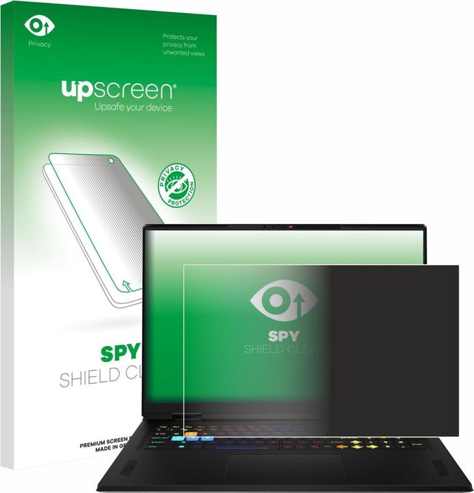 Actual product image upscreen Spy Shield Privacy Protector (18", 16:10)