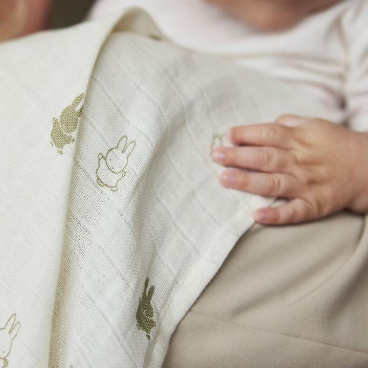 Image du produit Jollein Lot de 3 bavoirs Happy Miffy (70 cm, 70 cm)