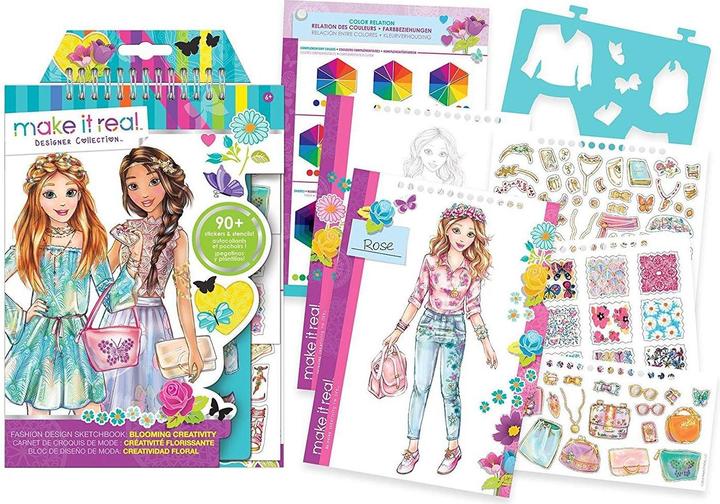 Image du produit Make it Real Carnet de croquis de mode