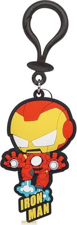 Actual product image Monogram Marvel Soft Touch PVC Taschenanhänger Iron Man