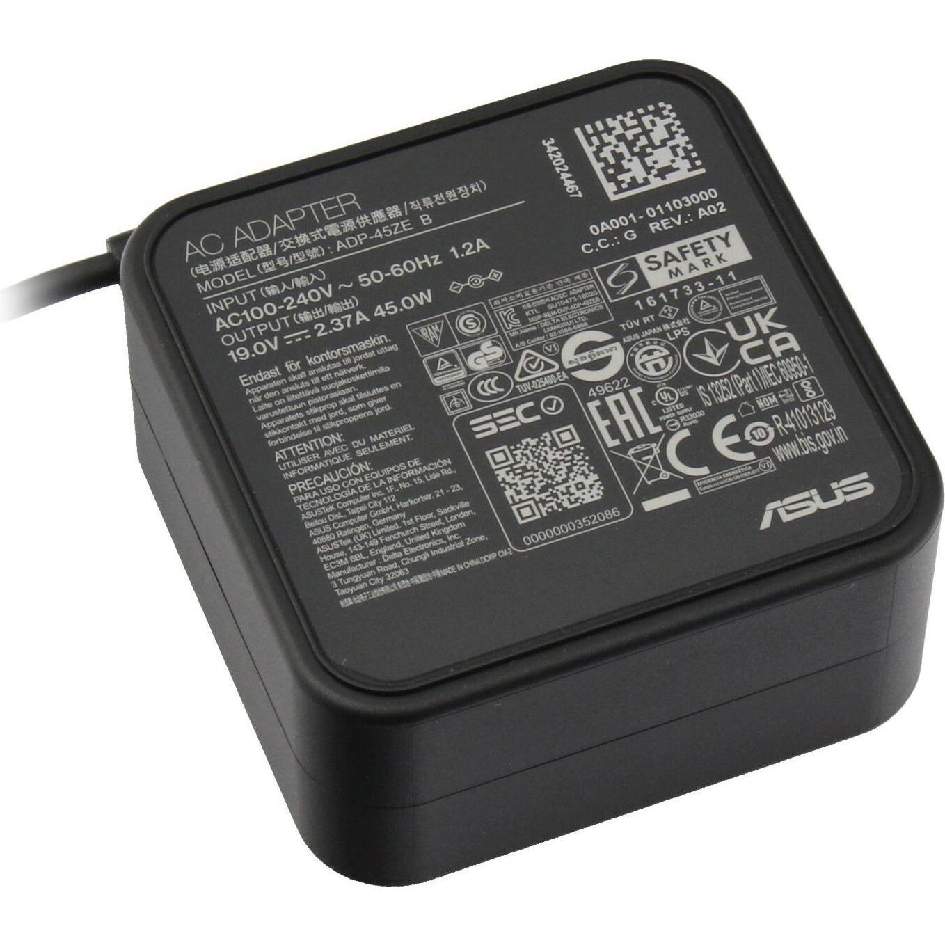 Delta ADP-45ZE BG (45 W), Notebook Netzteil, Schwarz