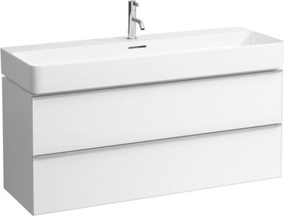 Produktbild Laufen Waschtisch VAL 1200x420mm m ÜL 1 HL-Ausf. weiss (420 mm, 1200 mm)