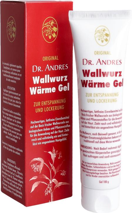 Produktbild Dr. Andres ANDRES Wallwurz Gel waermend Tb 100g (1 x, 100 ml, 100 g)
