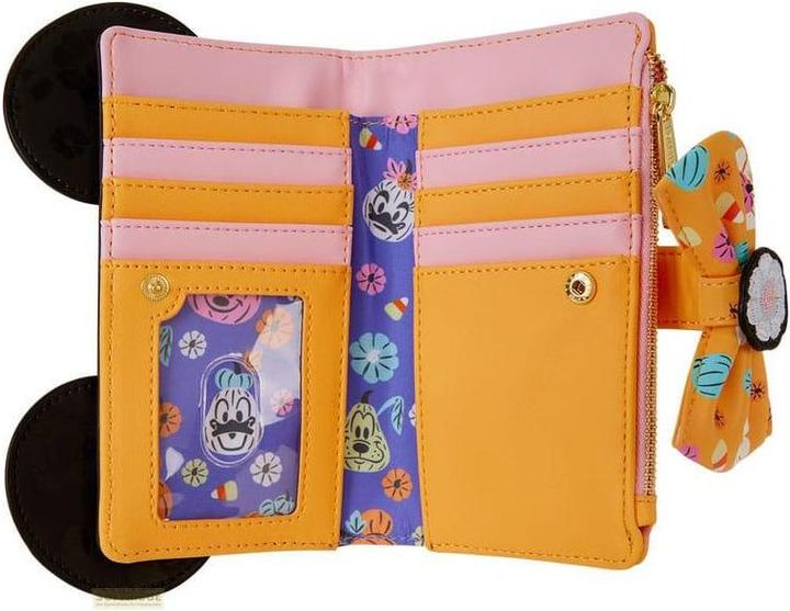 Actual product image Loungefly Disney Minnie Pumpkin wallet