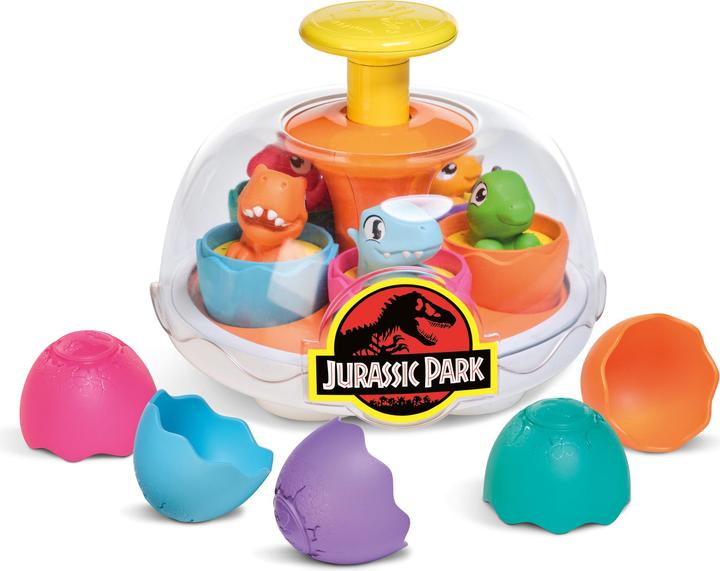 Actual product image Tomy Dino eggs top
