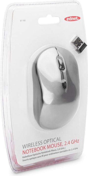 Actual product image ednet Wireless Optical Notebook 2.4 GHz 800 (Wireless)