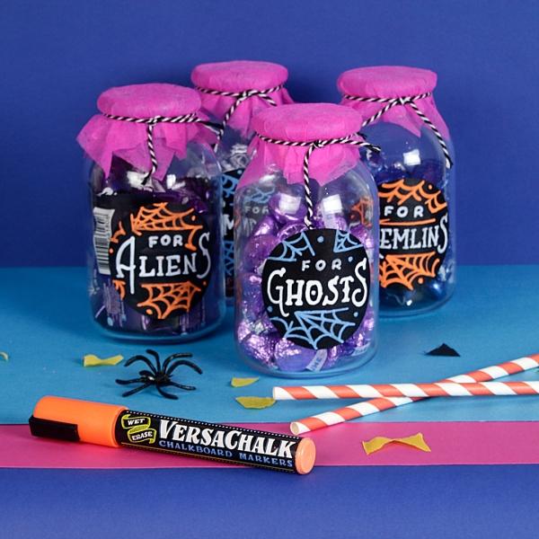 Produktbild VersaChalk - Neon Flüssigkreide Marker 8er Set mit 5 mm Spitze (Mehrfarbig, 5 mm, 8 x)