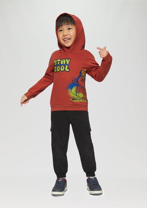 Immagine prodotto S.Oliver Sweatshirt Wärmendes Kapuzen-Sweatshirt mit Frontprint (92)