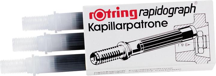 Image du produit Rotring Rapidographe (cartouches d'encre, Noir)