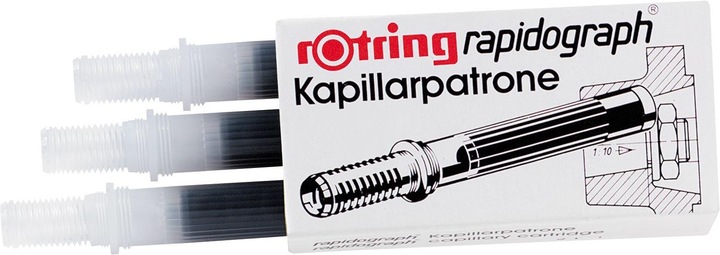 Produktbild Rotring Rapidograph (Füllertinte, Schwarz)