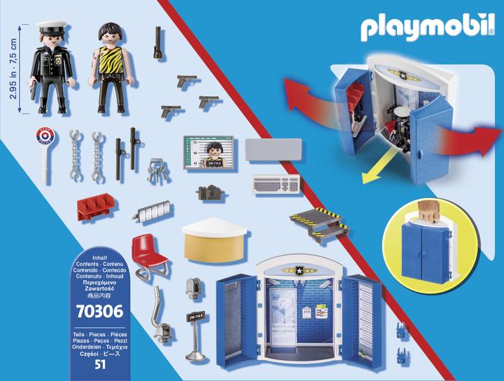 Actual product image Playmobil At the police station (70306, Playmobil City Action)